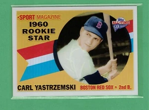 2004 TOPPS ALL-TIME FAN FAVORITES CARL YASTRZEMSKI CHROME REFRACTOR 118/299 - Picture 1 of 2