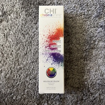 CHI~Chromashine~Color semipermanente ~ Mellow My Yellow ~ 4 fl oz Foto 1 de 3