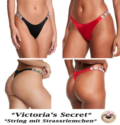 Victoria's Secret*Very Sex**String**Thong*Strass**Edel**Gr. S, M, L, XL, XXL - Bild 1 von 2