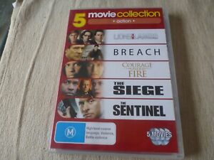 Lions For Lambs / Breach / Courage Under Fire / The Siege / The Sentinel 5x DVD