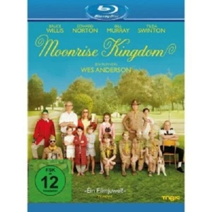 EDWARD NORTON,BILL MURRAY,BRUCE WILLIS - MOONRISE KINGDOM BLU-RAY NEW - Picture 1 of 1