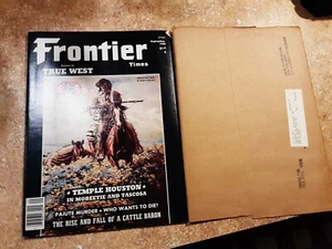 Frontier Times Magazine Sept 1980 Temple Houston Paiute Murder Cattle Baron - Picture 1 of 5