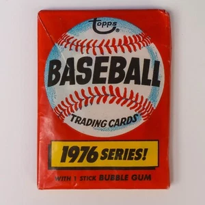 1976 Topps Baseball Wax Pack Possible Eckersley RC Bench Brett CLEAN - Bild 1 von 7