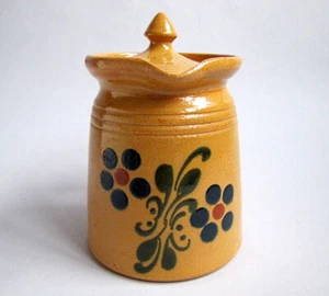 Pot a Lait Soufflenheim 1 Litre Poterie Alsace Vintage French Milk Jug Pottery - Picture 1 of 5