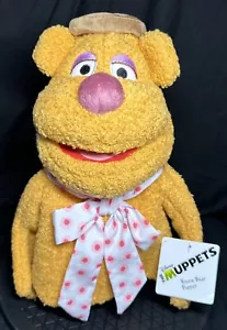 Disney Die Muppets Fozzie Bär 2014 Handpuppe Madame Alexander Hut Blume Schleife - Bild 1 von 12