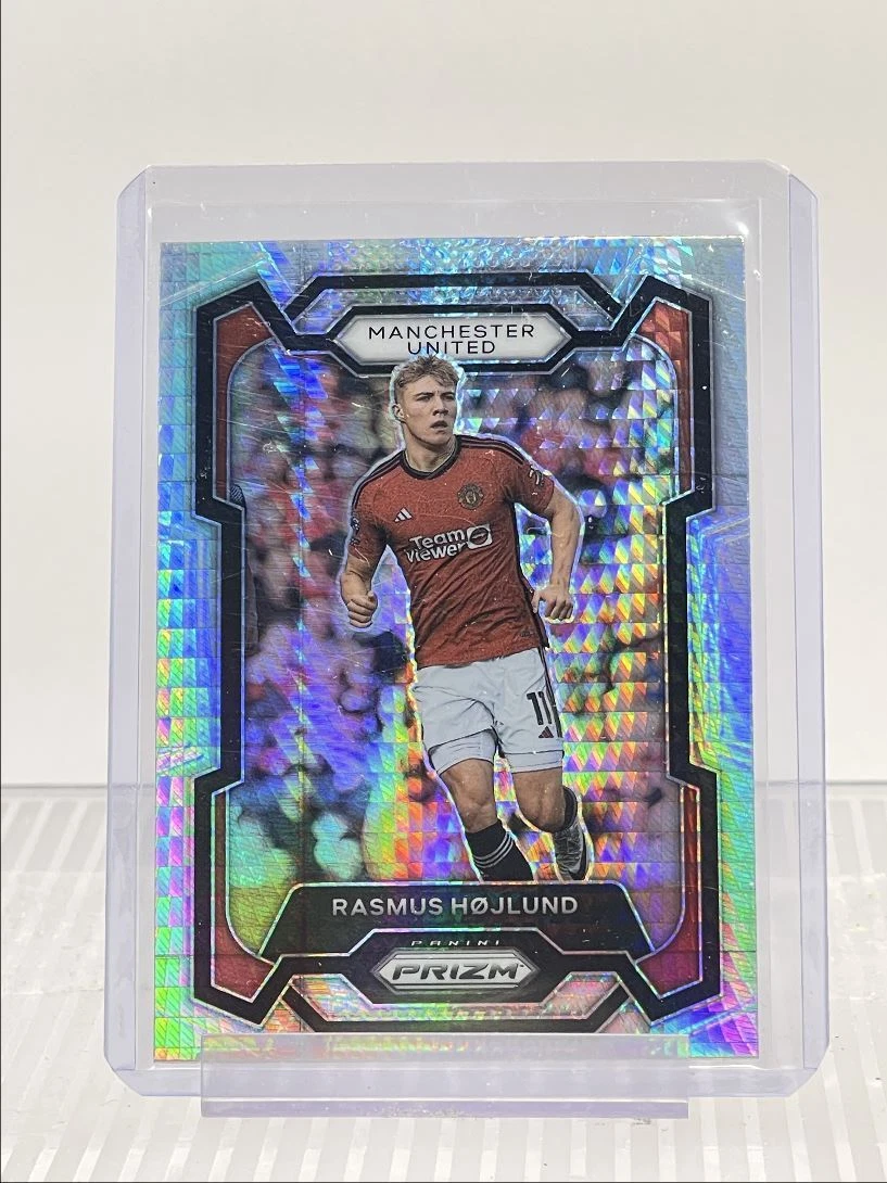 RASMUS HOJLUND 2023 PANINI PRIZM PREMIER LEAGUE SOCCER HYPER Q1969