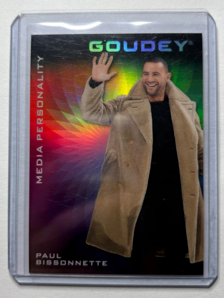 2021 Upper Deck Goodwin Champions Goudey Color Wheel #G4 Paul Bissonnette - Image 1 of 2