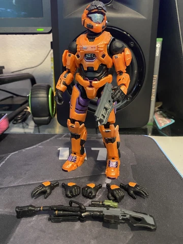 Halo Infinite Spartan Collection Mark MK V B Series 3 Orange 6.5” 1/12 Figure Cover