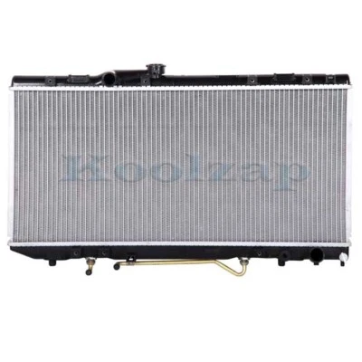 Conjunto de radiador de 2 filas para 90 91 92 93 Toyota Celica 2,2 L TO3010209 y 16400-74500 Foto 1 de 4