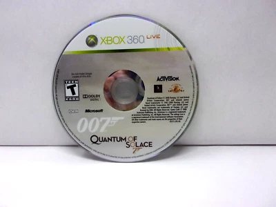 XBox 360 Lot Of 2 Video Games 007 Quantum Of Solace, Power Up Heroes Discs Only - Image 1 of 2