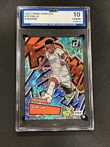 2023-24 PANINI DONRUSS FIFA KABOOM! 10 VINI JR. ISA 10 - Foto 1 di 2
