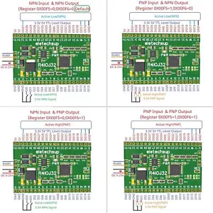 32CH RS485 2.54mm Pin Rtu Control de entrada y salida PLC HMI Control remoto E/S Expansión - Imagen 1 de 11
