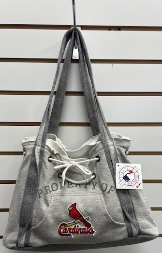 Women's Embroidered MLB Hoodie Fleece Purse PICK YOUR TEAM Handbag Bag NEW-tags - Image 1 of 1