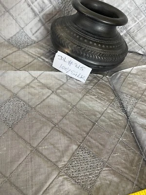 Designer Quality 100% Silk Shantung Novelty fabrics!!! - Image 1 of 4