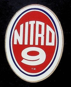 60er Jahre Nitro 9 Drag Racing Aufkleber #D126 - Bild 1 von 2