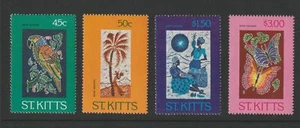 1984 St Kitts Batik Designs Stamp Set - Picture 1 of 1