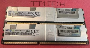 HP/Samsung 64Gb (32Gbx2) PC3L-10600 647903-B21 647654-081 HPE Server Memory - Picture 1 of 1