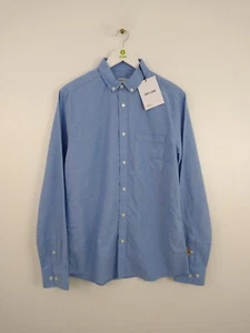 Only & Sons Men's Shirt Size M Blue Slim Fit RRP£26 New F2 - Picture 1 of 12