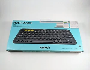 Logitech K380 Multi-Device Ultra Thin Wireless Bluetooth Keyboard Android IOS - Picture 1 of 4