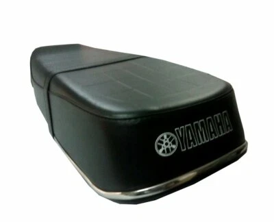 CONJUNTO ASIENTO COMPLETO CON CARNE Y CINTURÓN PARA YAMAHA RX100 RX125 (NEGRO) Foto 1 de 4