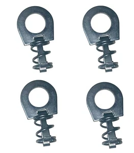 New SET OF 4 Panel Retaining Clip Kit AM117975 Fits John Deere X729 X740 X744 - Picture 1 of 6