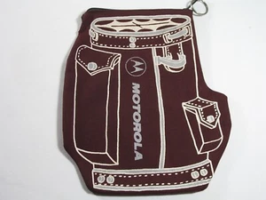 Motorola Golf Accessory Nylon Bag for Tees Balls Gloves 8.5" x 10" - Picture 1 of 2