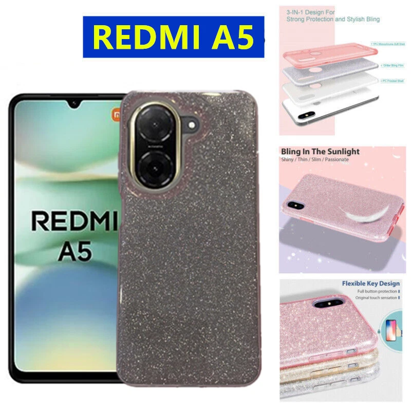 Cover Custodia Brillantini Brillante  per XIAOMI Redmi A5 - Immagine 1 di 1