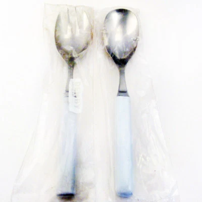 Juego de 2 cubiertos Denby OPAL 9,2" NUEVO NUNCA USADO hecho en Inglaterra Foto 1 de 2