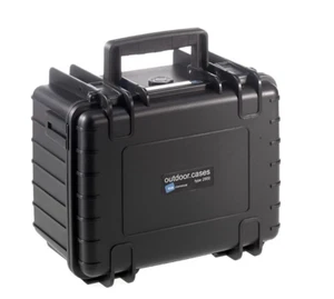 B&W Outdoor Case Type 2000 Black Foam Insert 270 x 215 x 165mm CLEARANCE - Picture 1 of 3