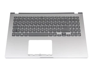 Asus VivoBook 15 D509DA original Tastatur inkl. Topcase DE (deutsch) weiß/silber - Afbeelding 1 van 4