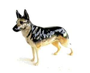 Beswick Elsässer Ulrica von Brittas großer Hund 1942-1994 Vintage - Bild 1 von 6