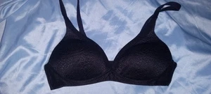 Warners BH 34B bügellos 03175 Blissful Benefits Lift Rücken glättend schwarz EUC - Bild 1 von 4