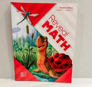 New Reveal Math Student Edition, Grade 1, Volume 1 by McGraw Hill (2022, Trade.. - Picture 1 of 4