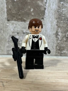 ⭐️LEGO Indiana Jones White Tuxedo Minifigure⭐️iaj024⭐️set 7682 Shanghai Chase⭐️ - Picture 1 of 5