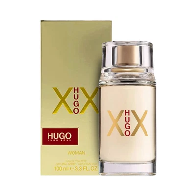 Hugo XX by Hugo Boss 3,4 oz/100 mL Eau De Toilette spray perfume feminino novo na caixa - Imagem 1 de 3