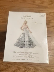 NIB Hallmark Keepsake Celebration BARBIE Ornament Special 2008 Edition - Picture 1 of 4