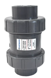 Hayward LB170 TC Serie True Union Kugelrückschlagventil 2" x 2" PVC Sanitär - Bild 1 von 4