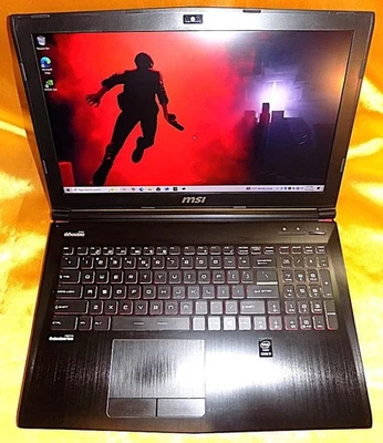 MSI GE62 2QD Apache i7 15.6" 1TB +256GB SSD 16GB Win10 *Gaming PC *A- Condition - Image 1 of 4
