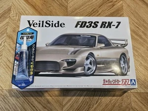 AOSHIMA VeilSide 1/24 TUNED CAR No.77 MAZDA FD3S RX-7 1991 Model Kit w/ Glue! - Picture 1 of 10