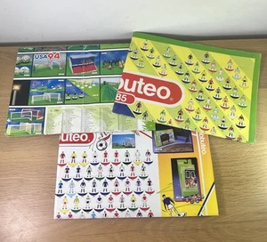 Subbuteo Posters X3 Bundle Joblot USA 94 1985 Lightweights LW Vintage - Picture 1 of 5