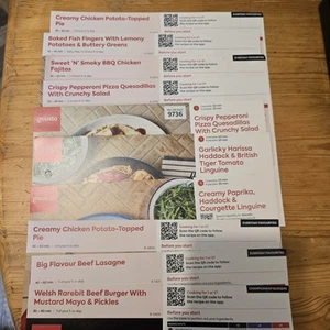 10 Gousto recipe cards. - Picture 1 of 1