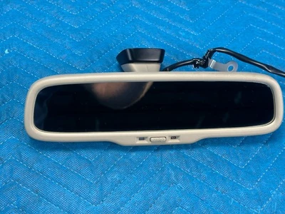 Toyota Land Cruiser LX470 Rear View Mirror Ivory:LG00 87810-60170 2003-2007 OEM - Image 1 of 4