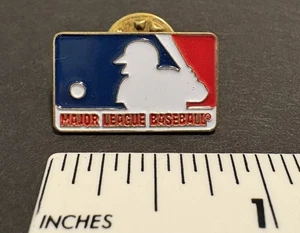 Vintage MAJOR LEAGUE BASEBALL MLB LOGO C.P.&D. ENAMEL Lapel PIN NEW OLD STOCK - Picture 1 of 4