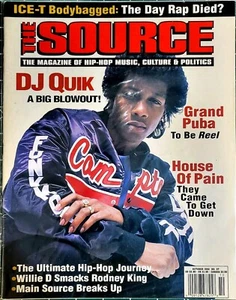 Rare - The SOURCE Magazine 1992 Dj Quik COVER Hip-Hop Rap - Imagen 1 de 1