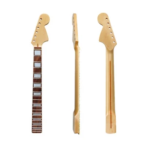 Electric Guitar Neck 22 Fret 24 Inch Replacement for ST Style Short Scale Guitar - Picture 1 of 9