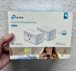 TP Link Kasa HS105 Kit Smart Wifi Plug 2 Pack (SH) - Picture 1 of 5