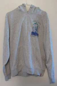 Mens Hoodie Sweatshirt Pullover Medium Gray Coleman Clean Land Clean Water Logo - Picture 1 of 8