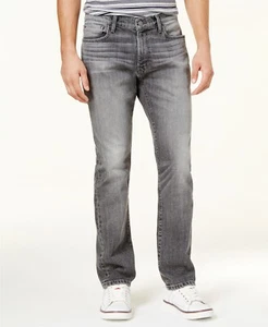 NEU HERREN TOMMY HILFIGER STRETCH GERADES BEIN SKYLER GRAU WASCHUNG JEANS 29 x 32 - Bild 1 von 4