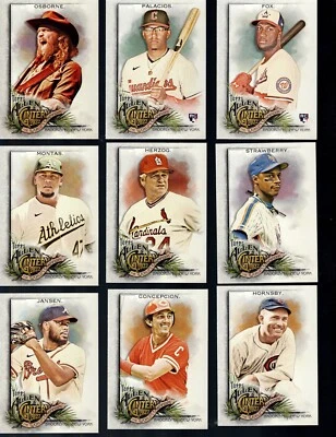 2022 TOPPS ALLEN AND GINTER Baseball 251-350 + inserts BUY MORE SAVE MORE - Image 1 of 4