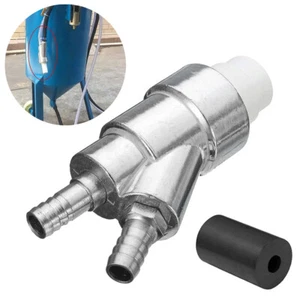 35mm Stainless-Steel Sand Blaster Sandblasting Gun with 8mm Boron Carbide Nozzle - Picture 1 of 9